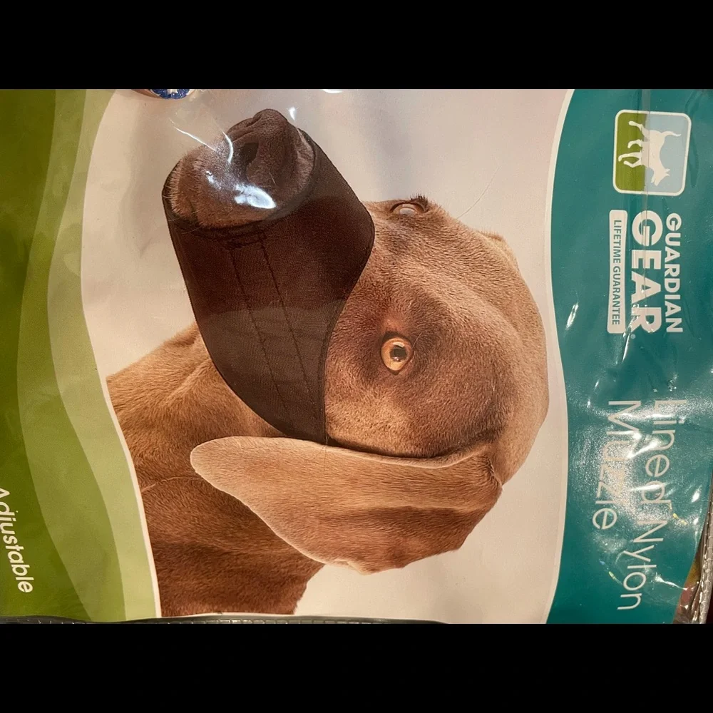 Guardian Gear Lined‎ Nylon Dog Muzzle